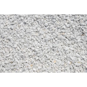 Marmorsplitt Carrara Weiß 9 - 12 mm 1000 kg Big-Bag